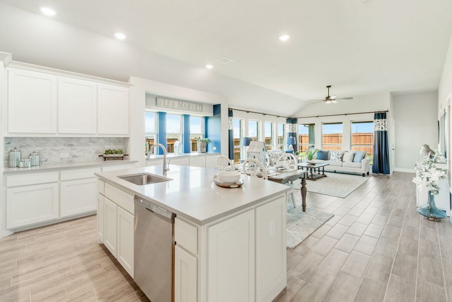 Kitchen. Sable Creek New Homes in Sanger, TX