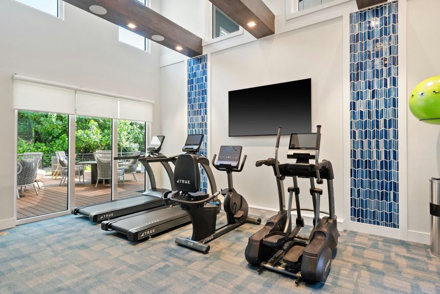 Fitness Room | Seaglass Beach Club:Fitness Room | Seaglass Beach Club