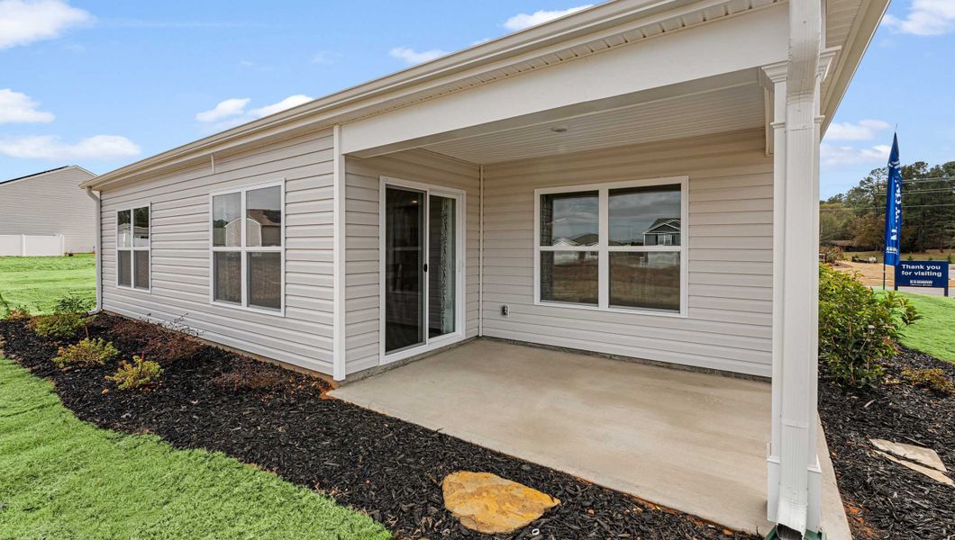 Exterior details of a home in Lightwood Cottages, Moore (Image 6).