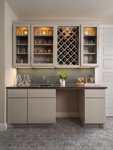 Furnished interior in a model home at Heights at San Gabriel in Georgetown (Image 17). Furnished interior in a model home at Heights at San Gabriel in Georgetown (Image 17).