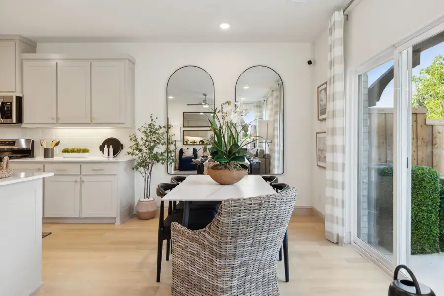 Furnished interior in a model home at Midtown GP in Grand Prairie (Image 9).