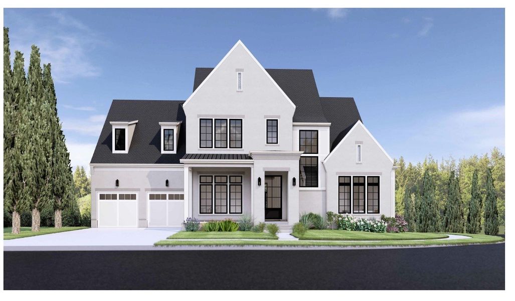 Street view of homes within the Westhaven master-planned community in Franklin, TN (Image 2).