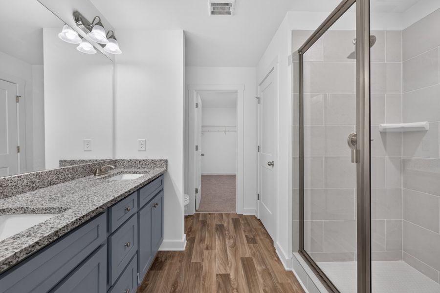 Furnished interior in a model home at Red Bird Manor in Jefferson (Image 40).