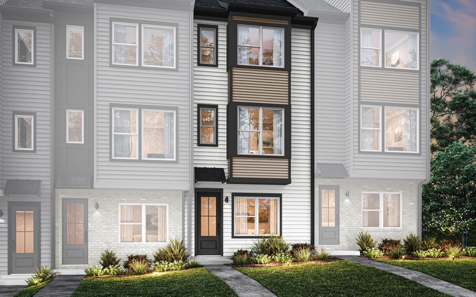 Front exterior of a home in the Southmont community, located in Charlotte, NC (Image 5). Front exterior of a home in the Southmont community, located in Charlotte, NC (Image 5).