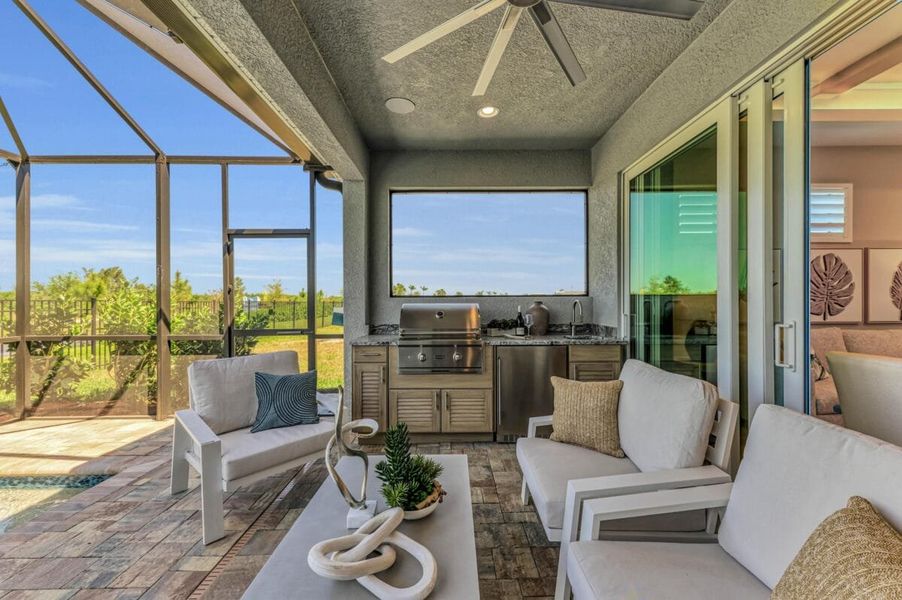 Exterior details of a home in Reflection Villas at Watercolor Place, Bradenton (Image 51).
