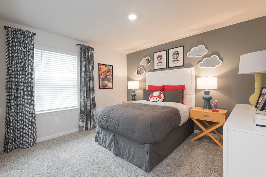 Furnished interior in a model home at Manning Mill in Adairsville (Image 14).