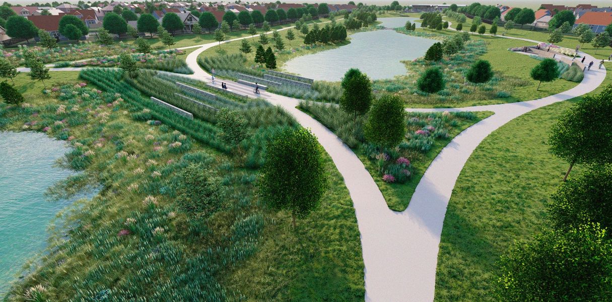 Community amenity available to residents of Emerald Heights at Bridgeland Central – 50’ Alley in Cypress (Image 12). Community amenity available to residents of Emerald Heights at Bridgeland Central – 50’ Alley in Cypress (Image 12).