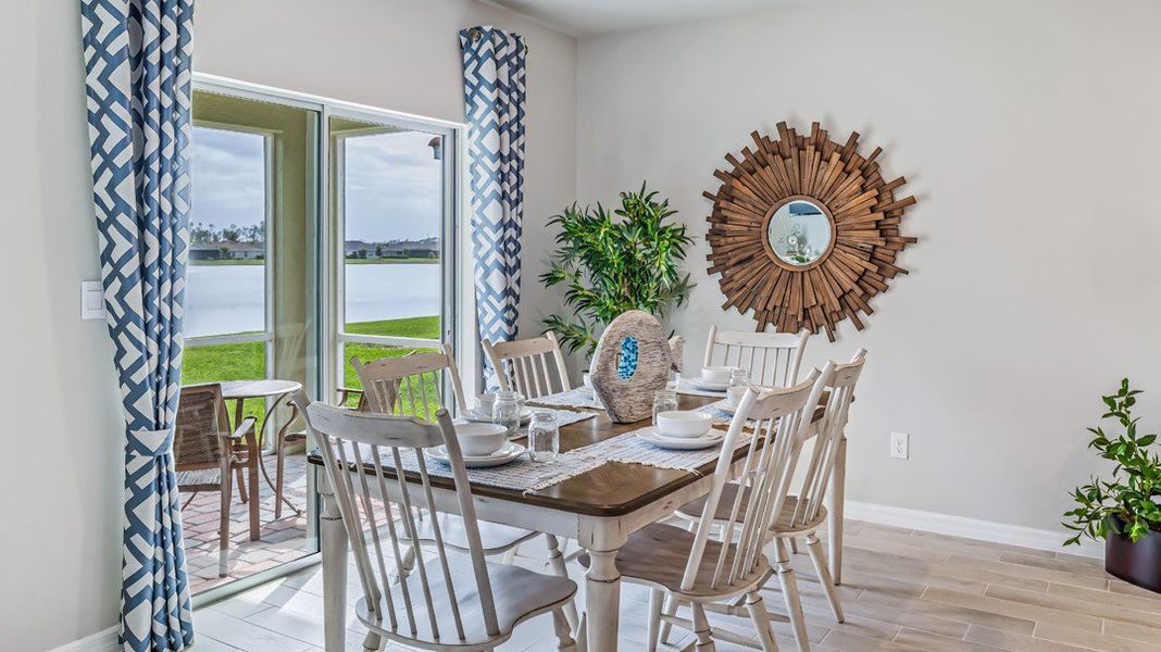 Furnished interior in a model home at Cape Coral Well & Septic in Cape Coral (Image 36).