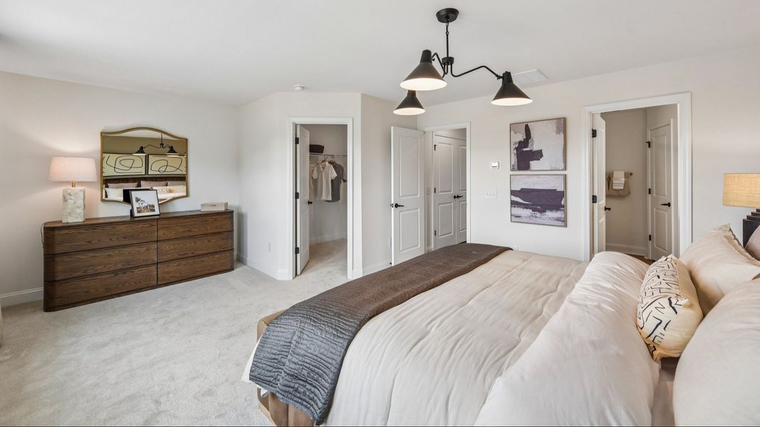 The Rochester Plan by DRB Homes in Odell Park Charlotte NC - Primary Bedroom