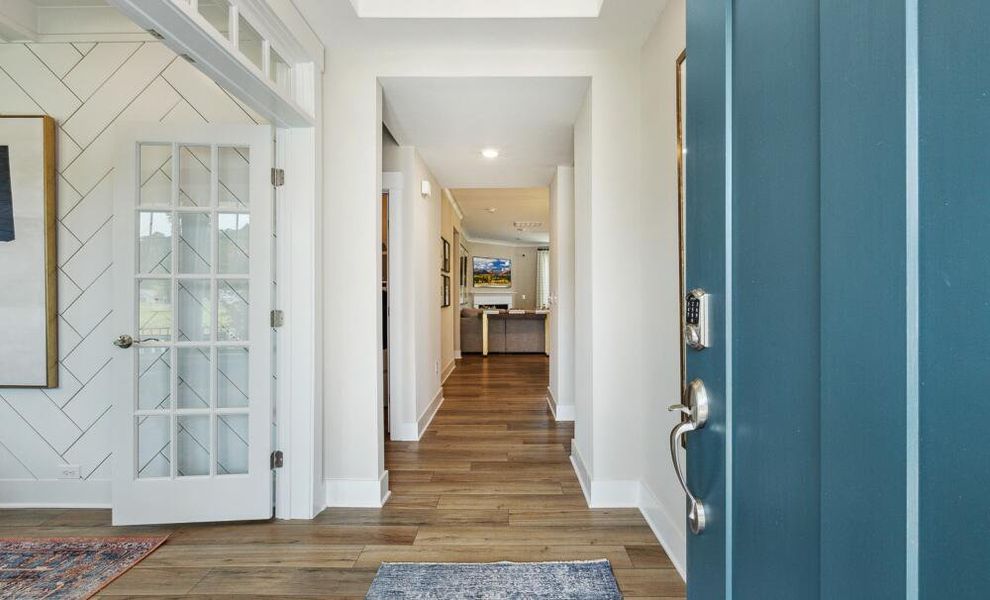 Furnished interior in a model home at High Springs in Clayton (Image 5). Furnished interior in a model home at High Springs in Clayton (Image 5).