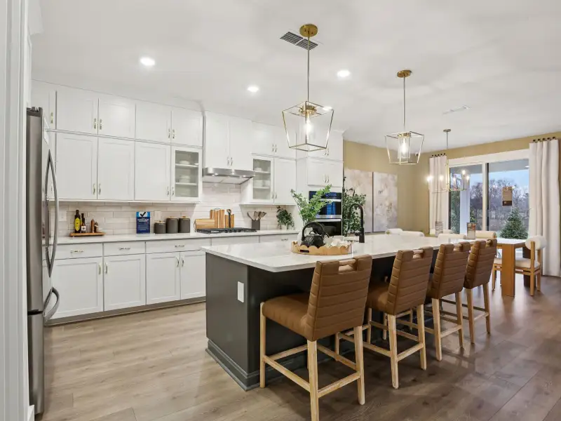 Furnished interior in a model home at Station Hill - Estate Series in Franklin (Image 4).