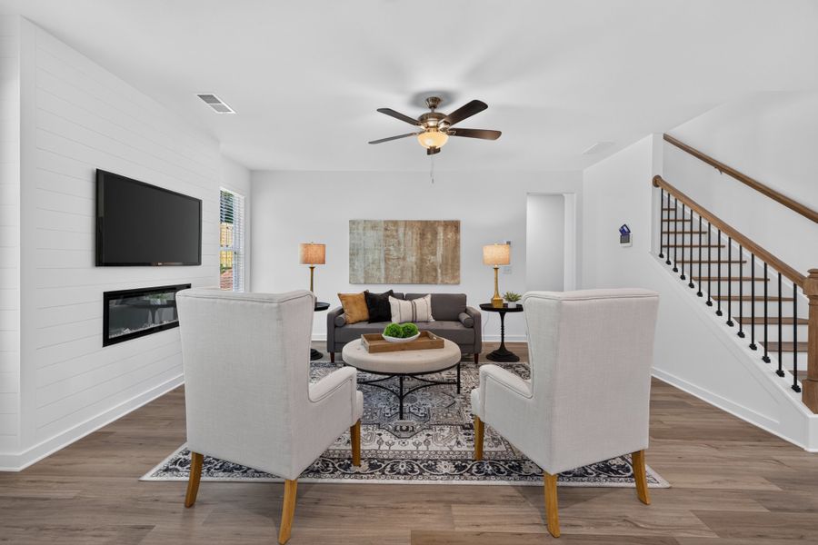 Furnished interior in a model home at Red Bird Manor in Jefferson (Image 10).