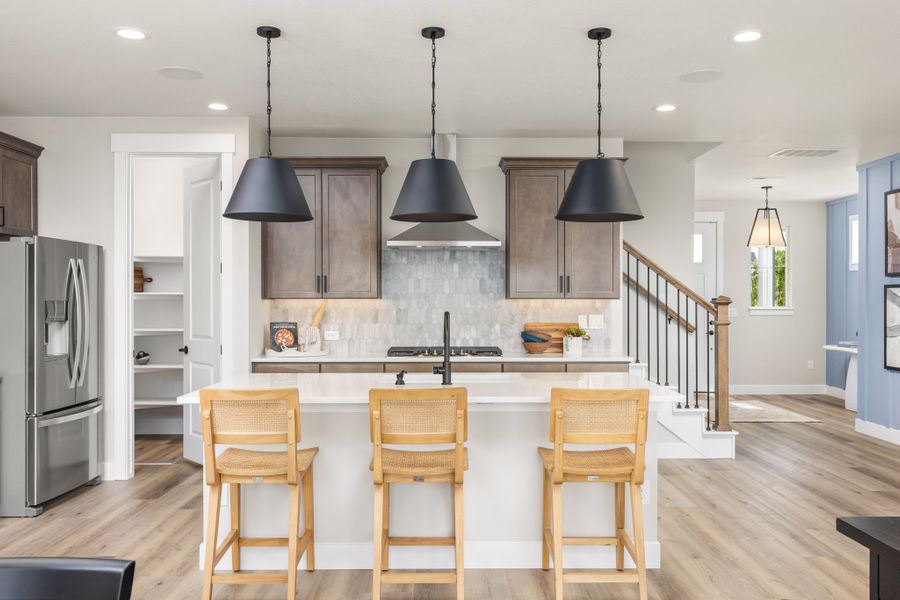 American Legend Homes' 40' Model in Sterling Ranch - Kitchen American Legend Homes' 40' Model in Sterling Ranch - Kitchen