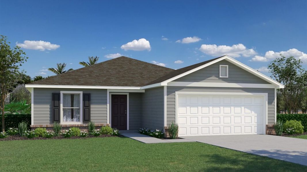 Front exterior of a home in the Cochran Commons community, located in Milton, FL (Image 9).