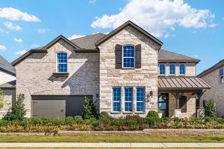 Plan 1687 North Sky 65s Front Elevation Photo by American Legend Homes