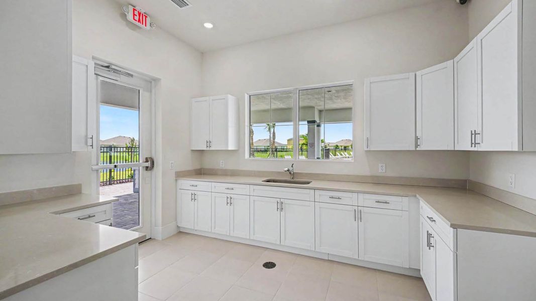 Furnished interior in a model home at Creekside in Fort Pierce (Image 28).