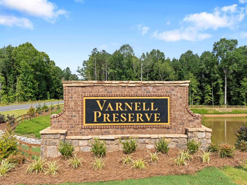 Varnell Preserve entrance