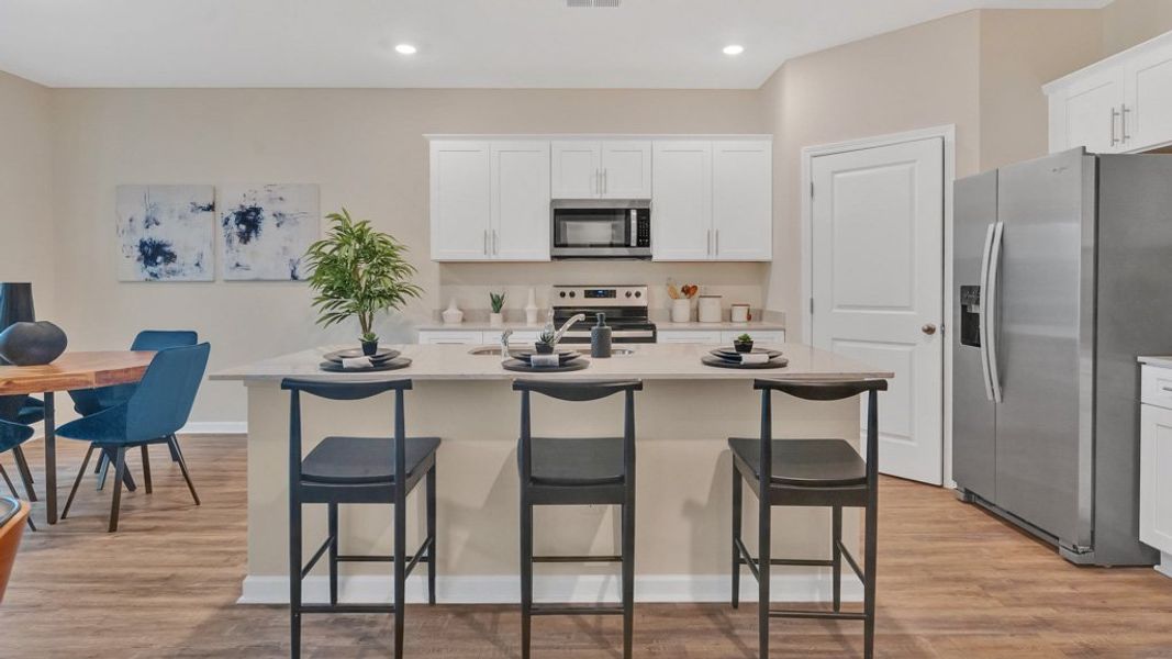 Furnished interior in a model home at Magnolia Ridge in Blountville (Image 2). Furnished interior in a model home at Magnolia Ridge in Blountville (Image 2).