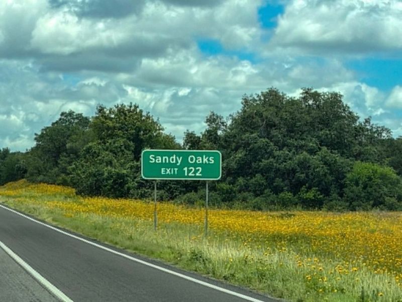 Sandy Oaks Exit