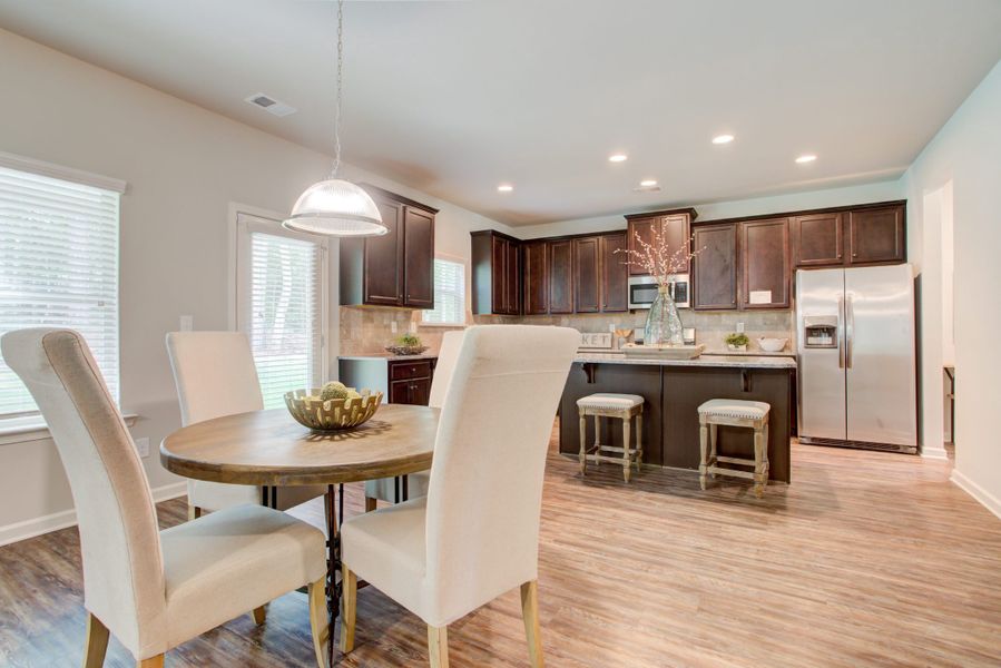 Furnished interior in a model home at Westbury in Griffin (Image 6).