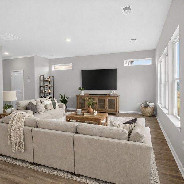 Furnished interior in a model home at Briargate in Fountain Inn (Image 18). Furnished interior in a model home at Briargate in Fountain Inn (Image 18).