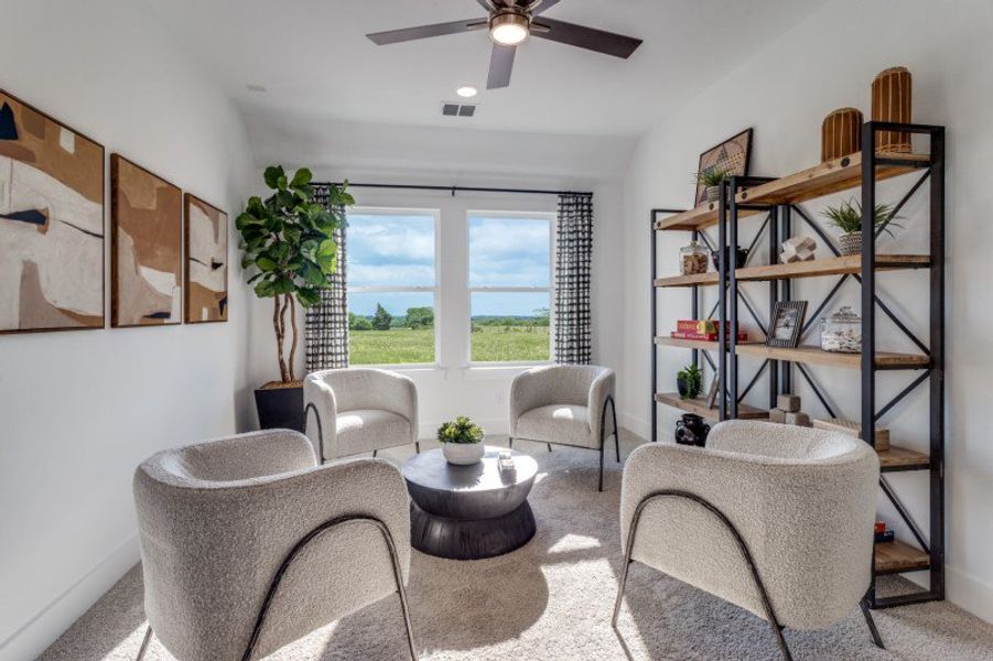 Furnished interior in a model home at Karis in Crowley (Image 39). Furnished interior in a model home at Karis in Crowley (Image 39).