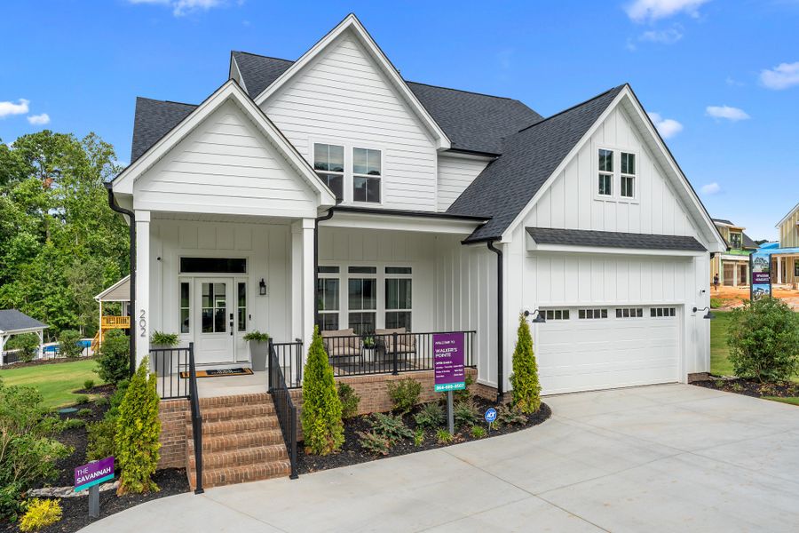 Front exterior of a home in the Greenpond Acres community, located in Woodruff, SC (Image 12).