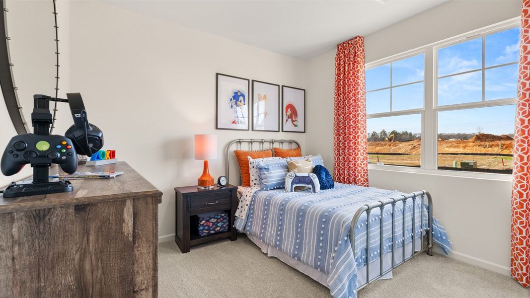 Furnished interior in a model home at Cottages at Blue Ridge in Bonaire (Image 16).