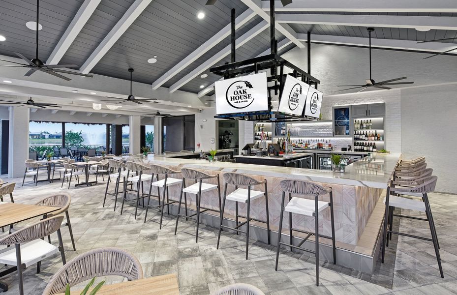 55+ community with resort amenities and restaurant