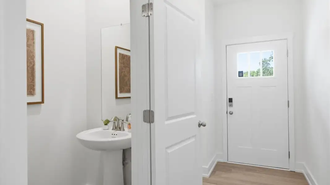 Furnished interior in a model home at Oak Vista in Knoxville (Image 19).