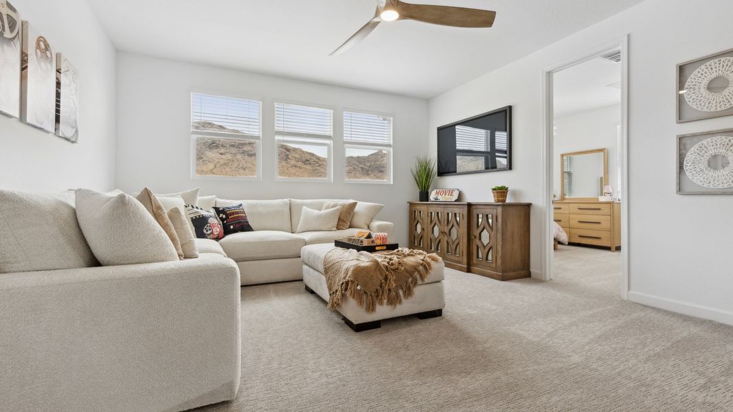 Furnished interior in a model home at Prada in Phoenix (Image 22).