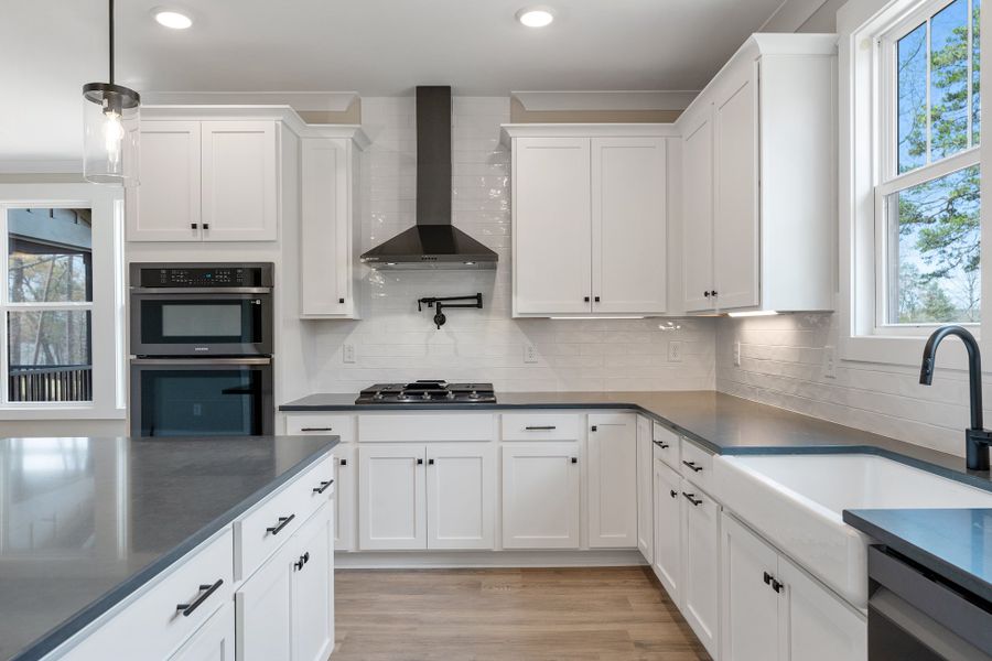 Furnished interior in a model home at Double Springs in Taylors (Image 80). Furnished interior in a model home at Double Springs in Taylors (Image 80).