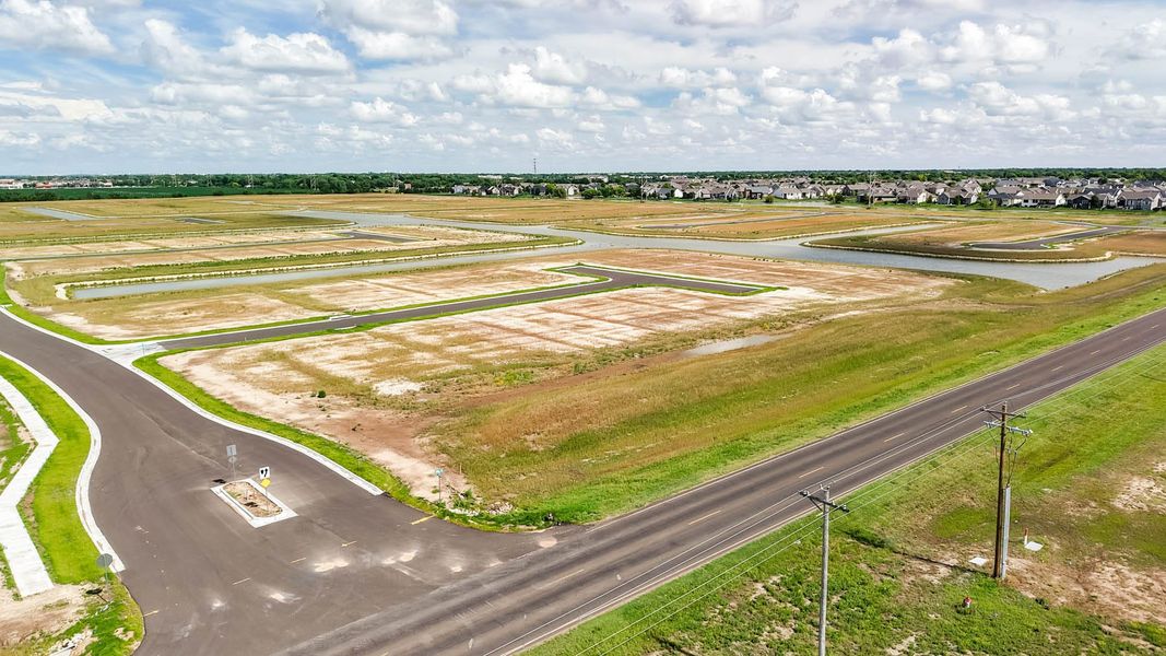 Site preparation and early development at The Courtyards at Waterford Reserve in Maize, KS (Image 8).