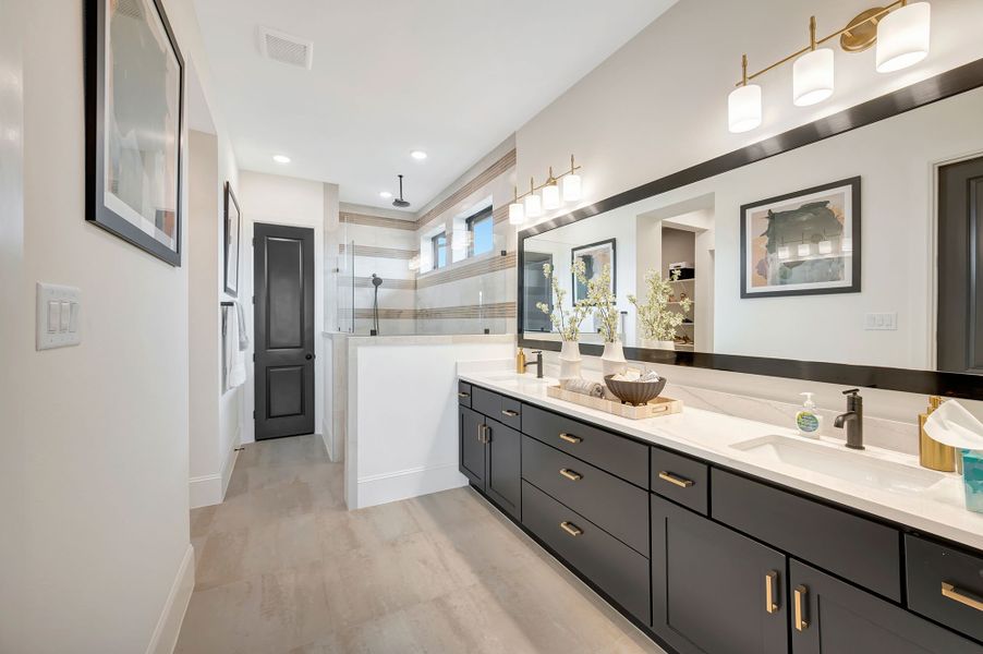 Furnished interior in a model home at Audubon – Vision Collection in Magnolia (Image 32).