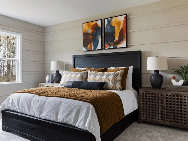 Furnished interior in a model home at Amplitude in Charlotte (Image 7). Furnished interior in a model home at Amplitude in Charlotte (Image 7).