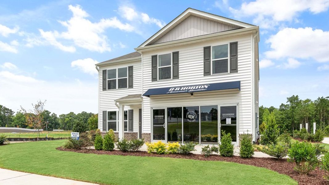 Front exterior of a home in the Lawson Glen community, located in Clayton, NC (Image 11).