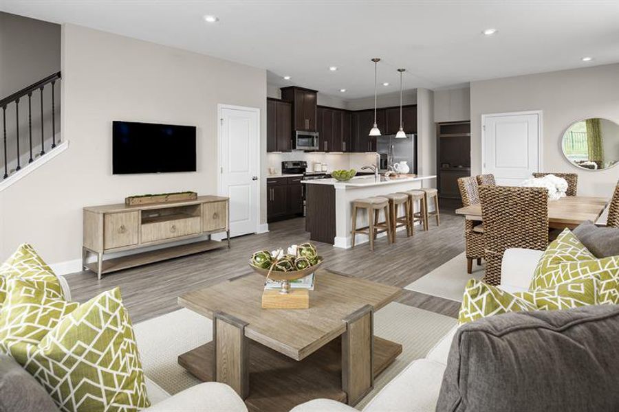 Open-concept living that flows effortlessly from everyday moments to unforgettable gatherings.