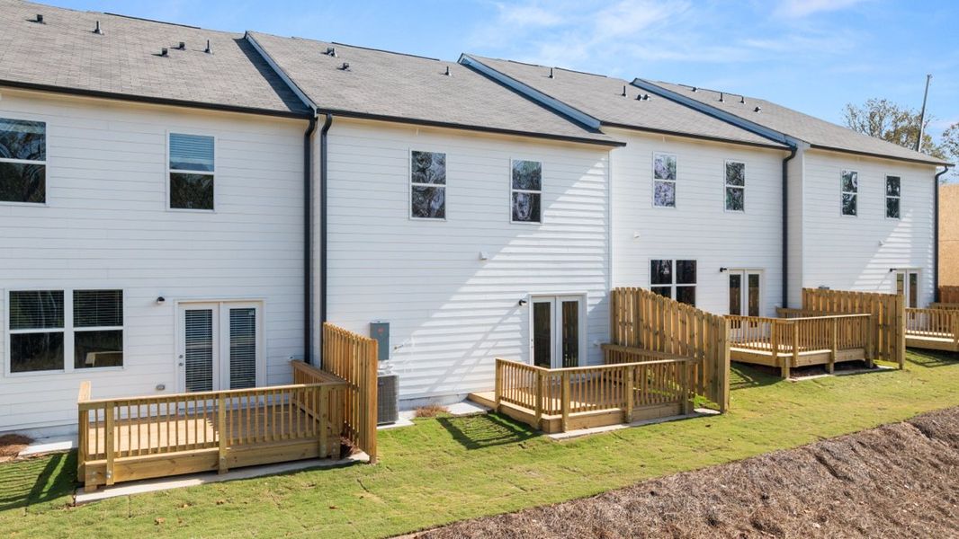 Exterior details of a home in Hughes Court, Dawsonville (Image 16).