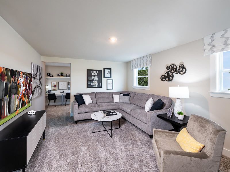 Jamestown floorplan at Chestnut Grove in Greer, SC.