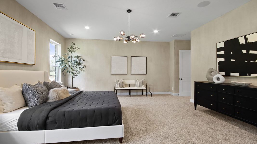 Furnished interior in a model home at Butlers Bend Estates in Pinehurst (Image 20). Furnished interior in a model home at Butlers Bend Estates in Pinehurst (Image 20).