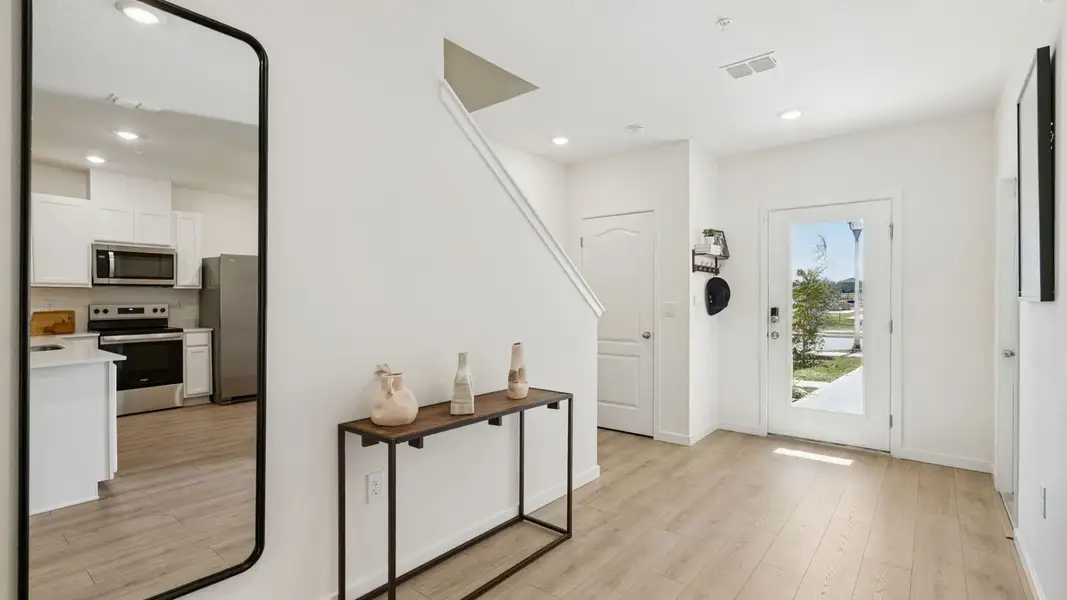 Furnished interior in a model home at Oak Pointe in Apopka (Image 6).