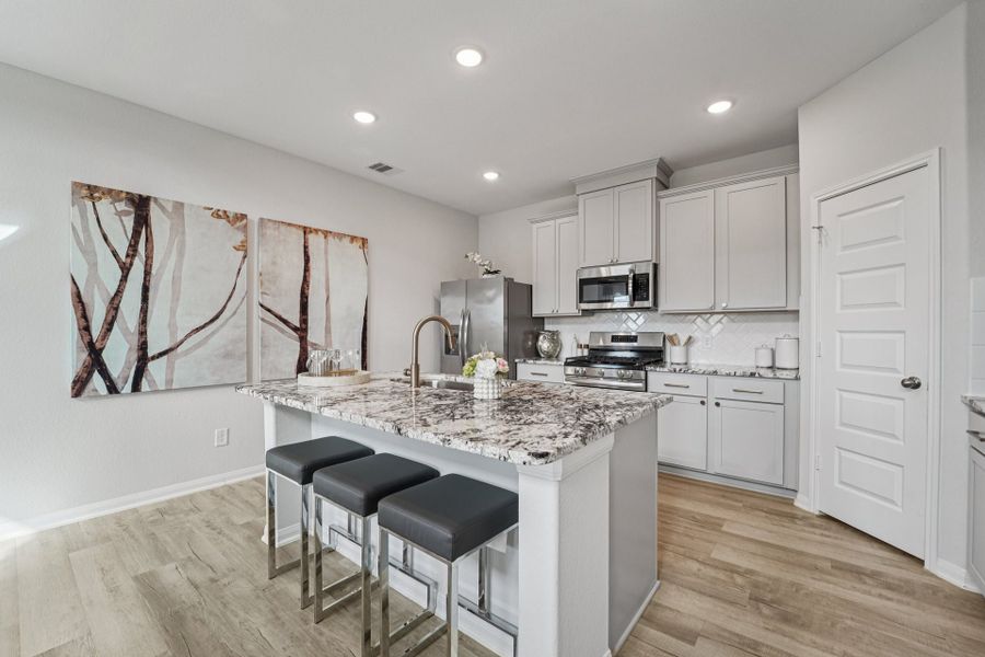 Bluestem Model Home - Matagorda - Kitchen