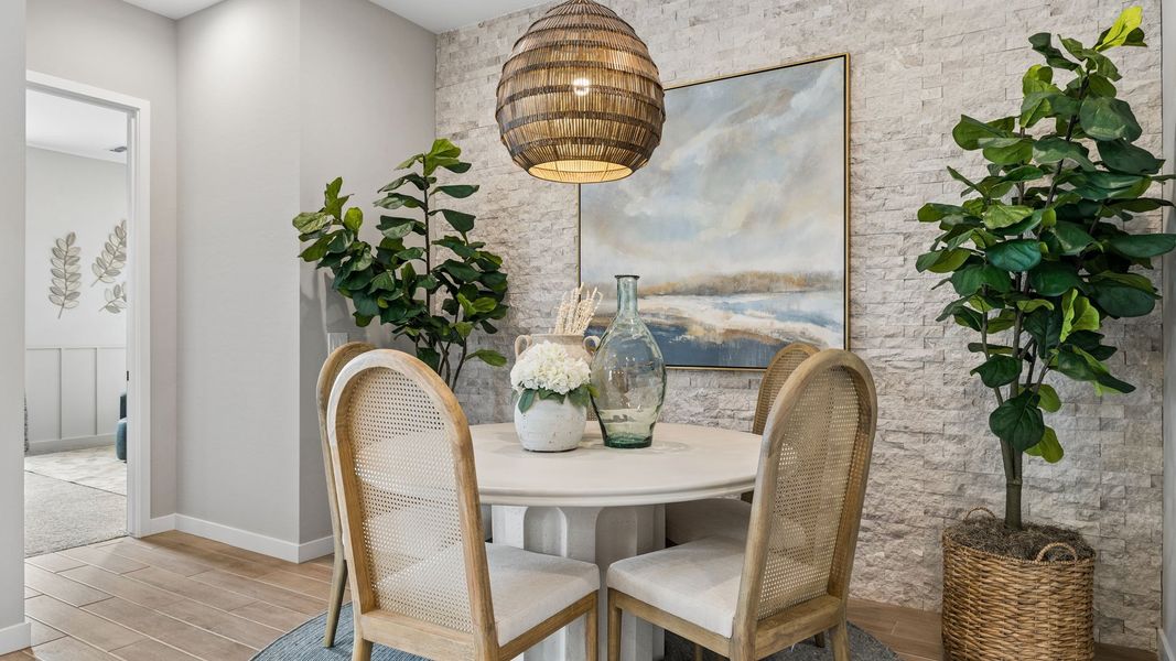 Furnished interior in a model home at Upper Canyon in Phoenix (Image 25).
