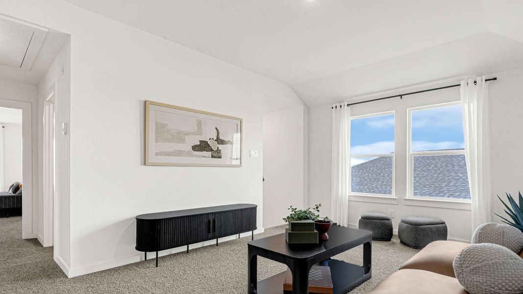 Furnished interior in a model home at Holly Ridge in Rosenberg (Image 21).