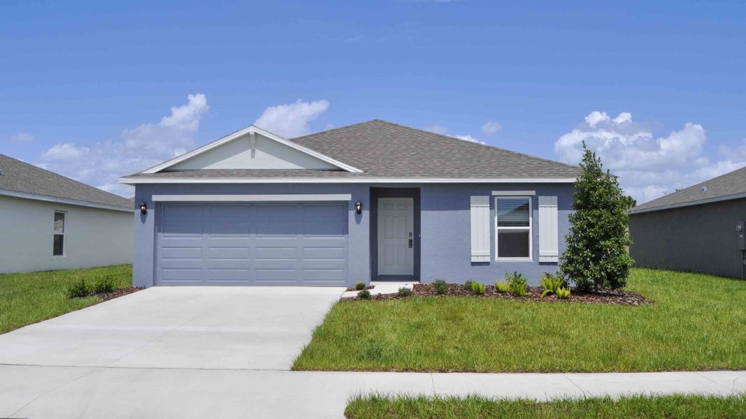 Front exterior of a home in the Oakfield Lakes community, located in Parrish, FL (Image 22).