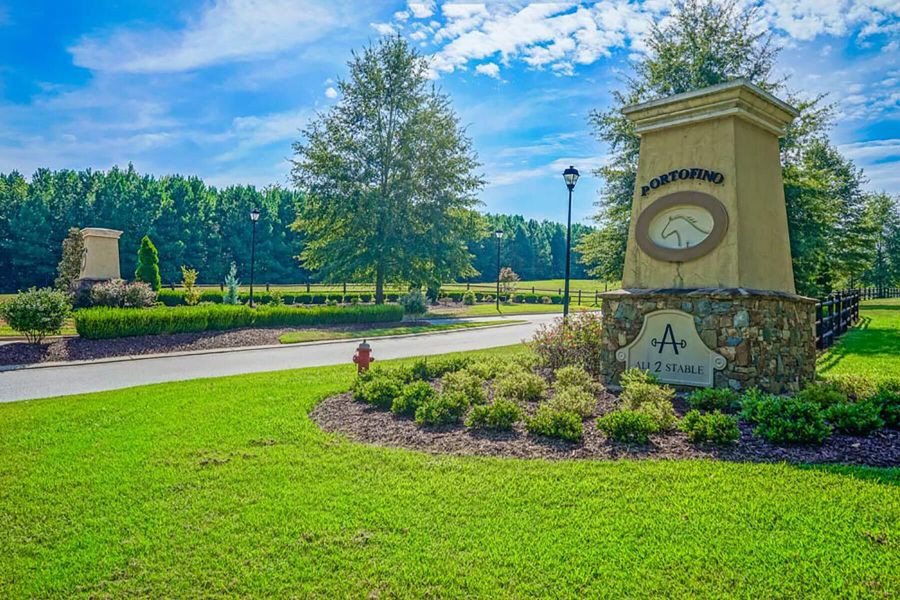 Portofino gated entrance