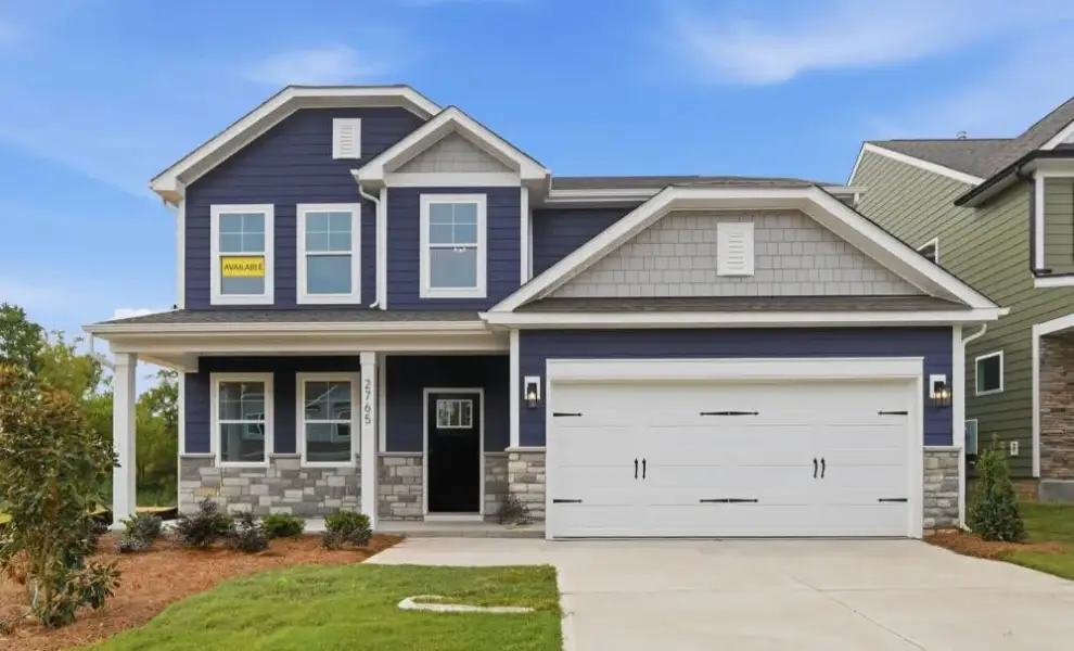 Front exterior of a home in the Paisley Pointe community, located in Boiling Springs, SC (Image 11).