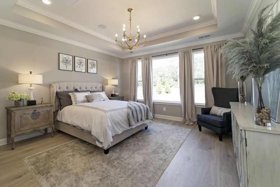 Furnished interior in a model home at Brewer Point in Murfreesboro (Image 8).