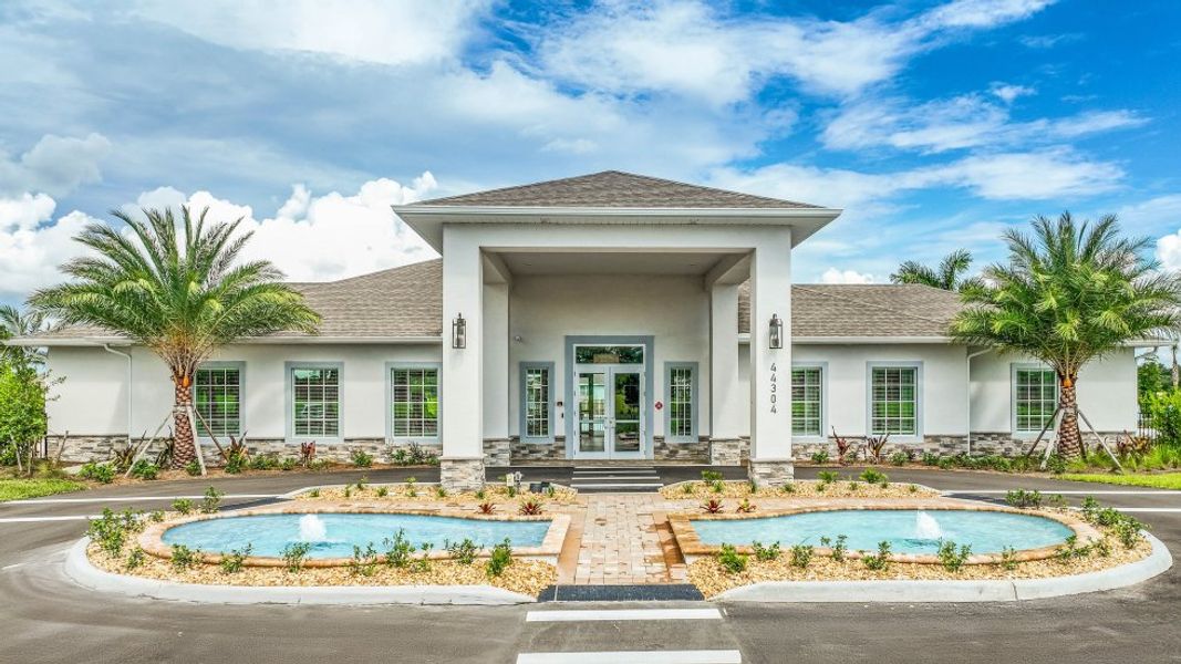 Front exterior of a home in the Palmetto Landing at Babcock Ranch community, located in Punta Gorda, FL (Image 11).