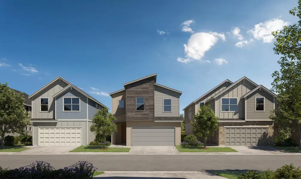 Front exterior of a home in the Trilogy Grove community, located in Leon Valley, TX (Image 1). Front exterior of a home in the Trilogy Grove community, located in Leon Valley, TX (Image 1).